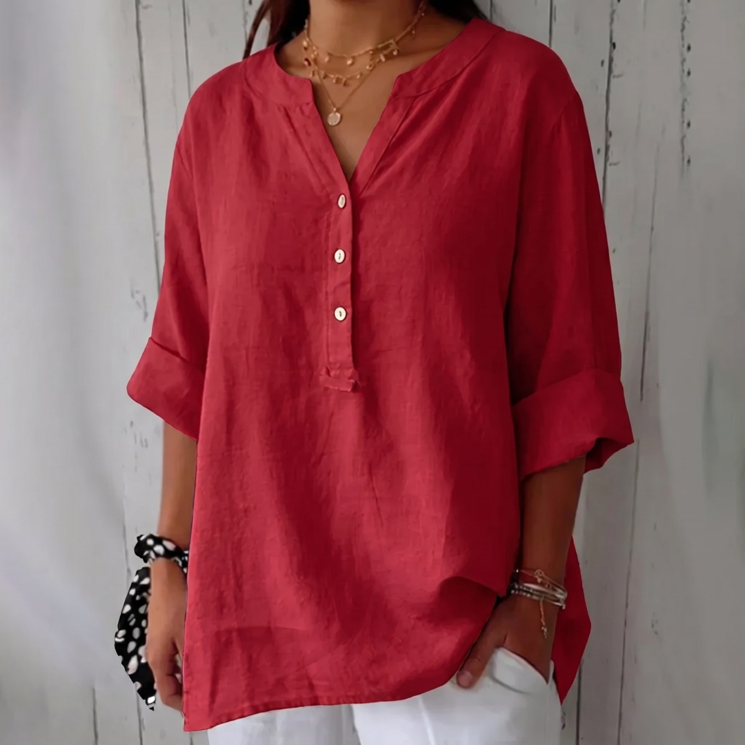 Donna | Loose-fitting Summer Blouse