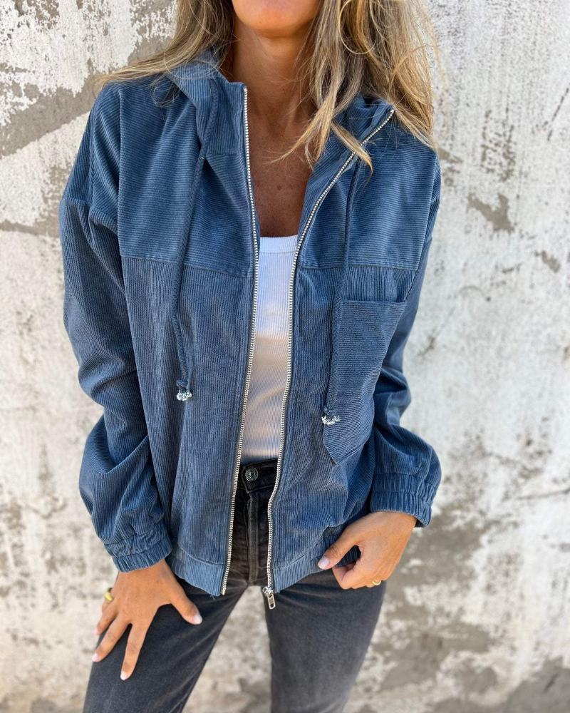 Ella™ | Zomerjas met capuchon en ritssluiting