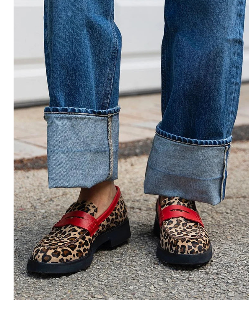 Noa™ | Luipaard Loafers