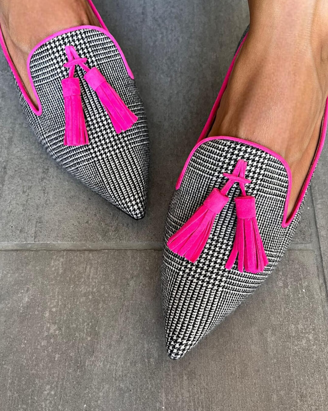 Sanne™ | Loafers met Franjes