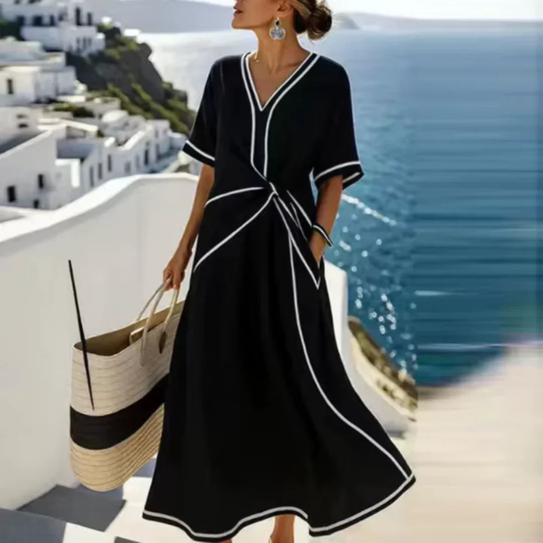 Ananya™ Elegante Flatterende Jurk
