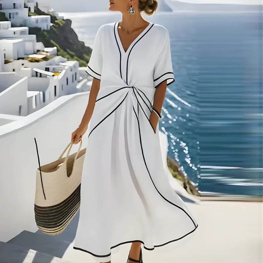 Noorani™ Elegante Flatterende Jurk
