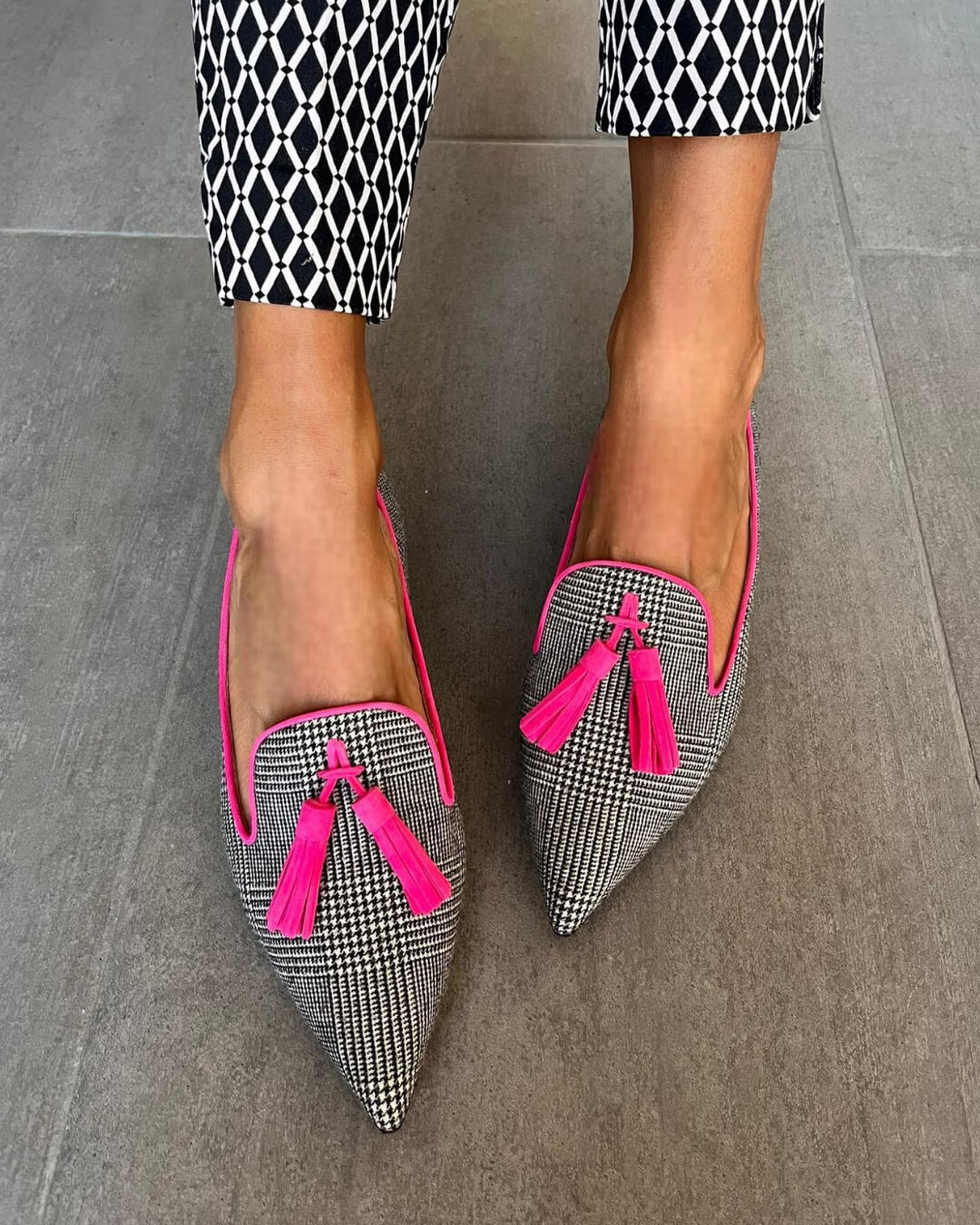 Sanne™ | Loafers met Franjes
