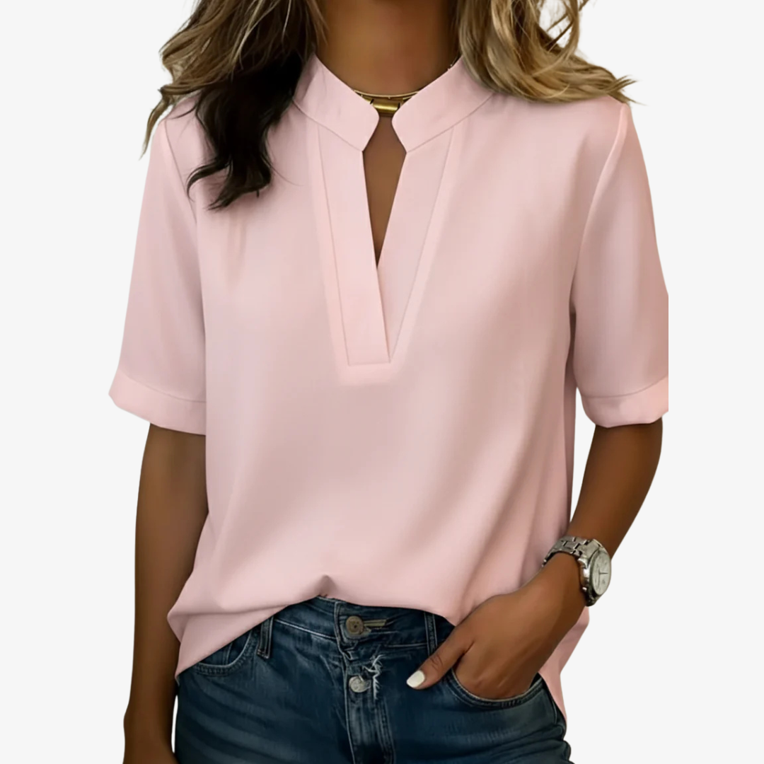 Elisa | Elegant Blouse with Refined Collar