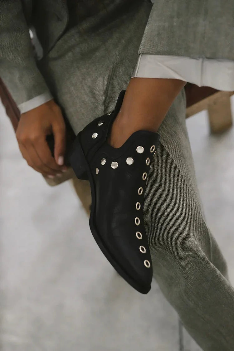 Noor™ | Ankle Boots with Studs