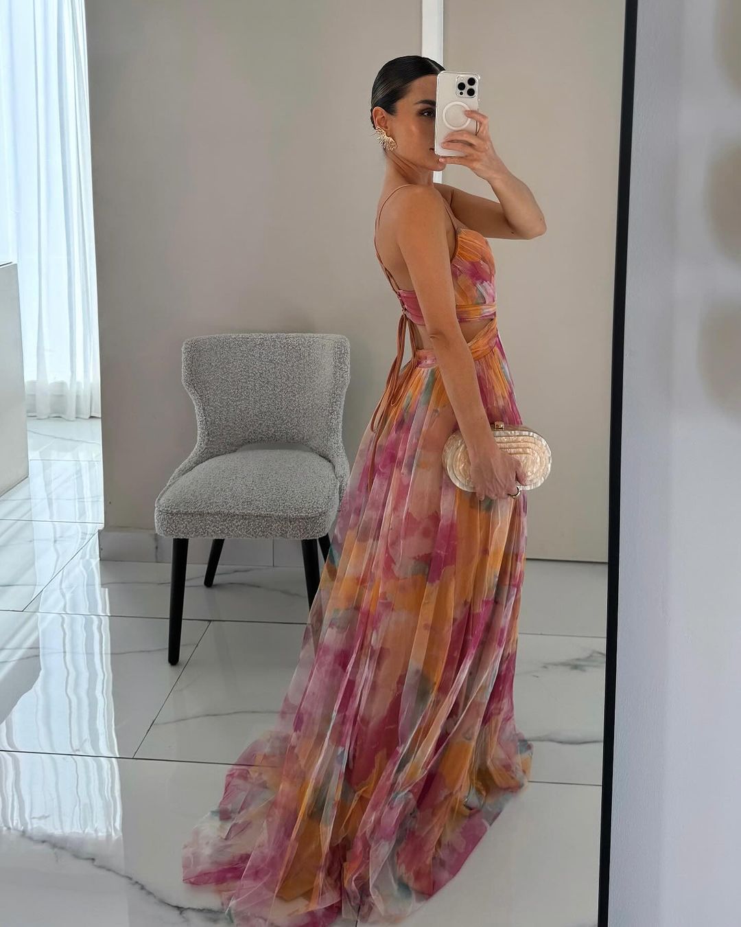 Giselle - Betoverende jurk met bloemenprint