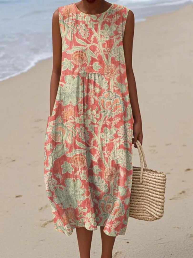 Belle™ Boho Midi Dress