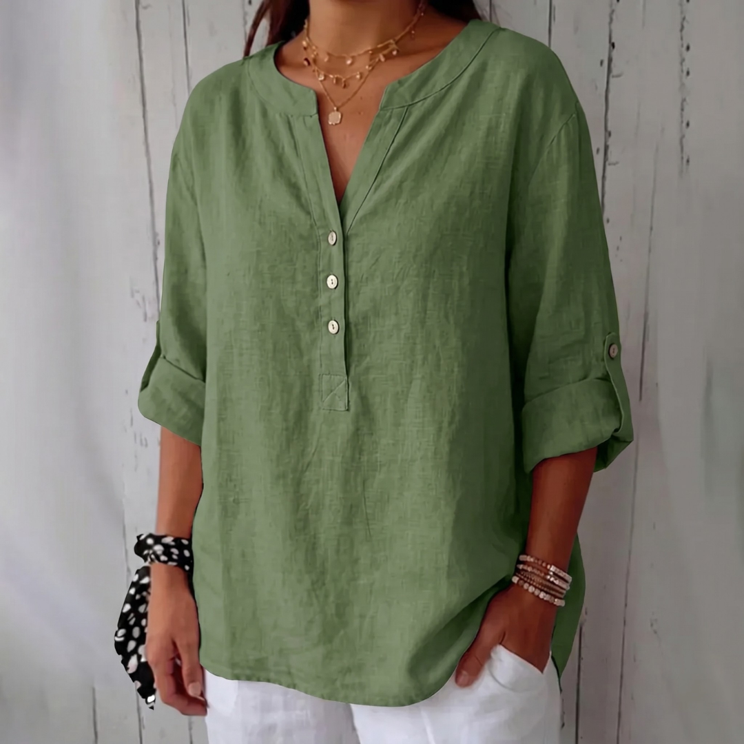 Donna | Loose-fitting Summer Blouse