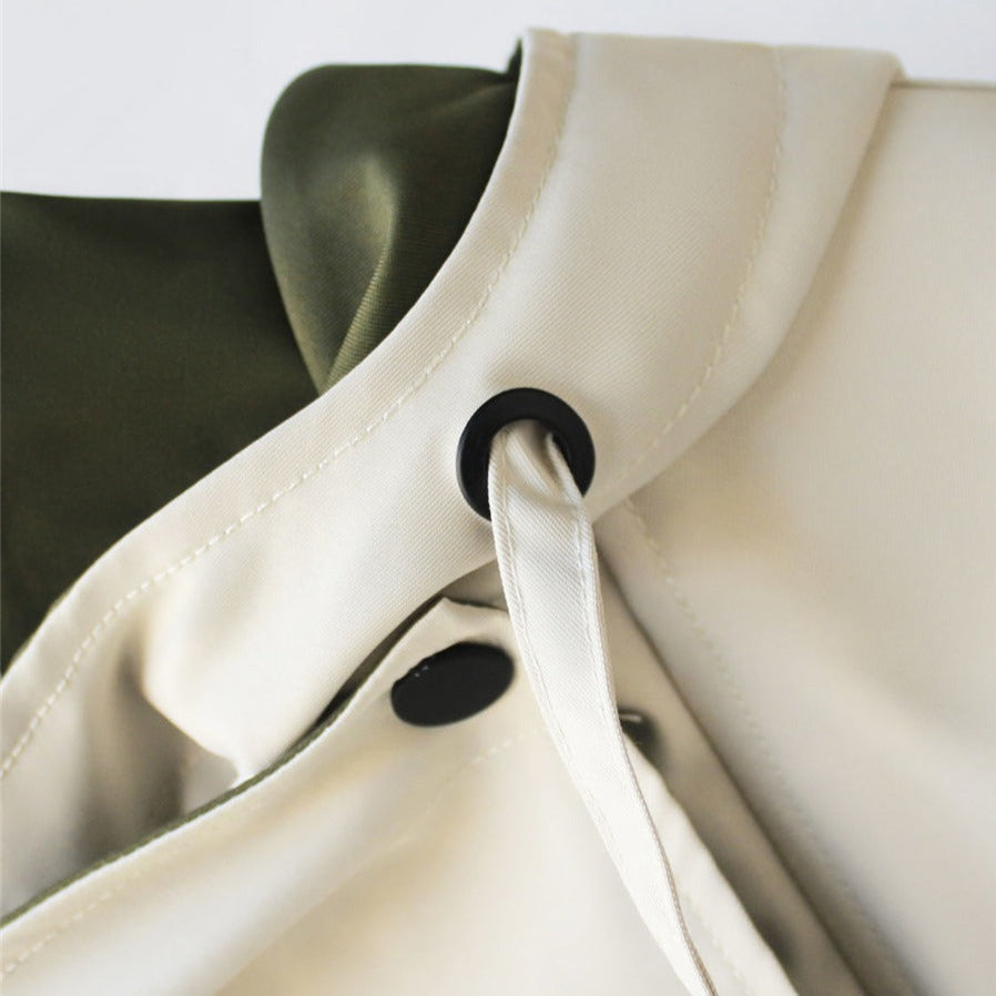 LindenBoutique® | Moderne Tweekleurige Trenchcoat