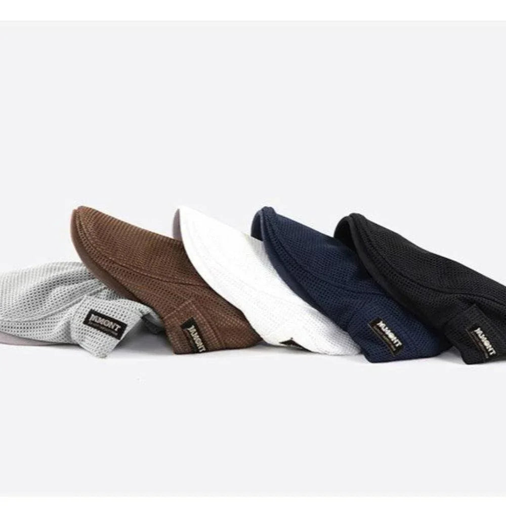 MeshCap | Casual ademende platte pet voor mannen