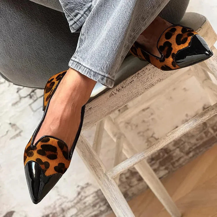 Lieke™ | Ballerina's met Dierenprint