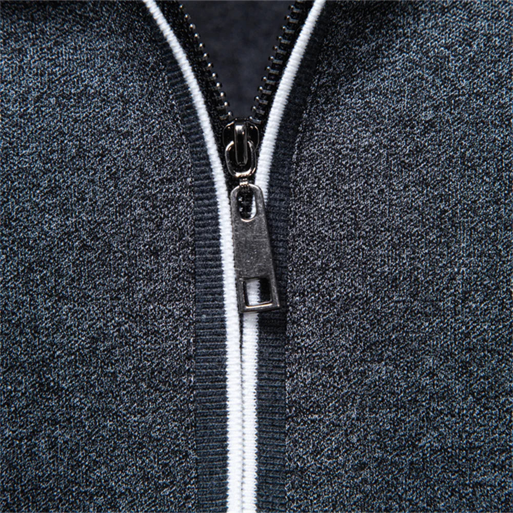 LindenBoutique™ | Stijlvolle Mannen Polo Met Rits