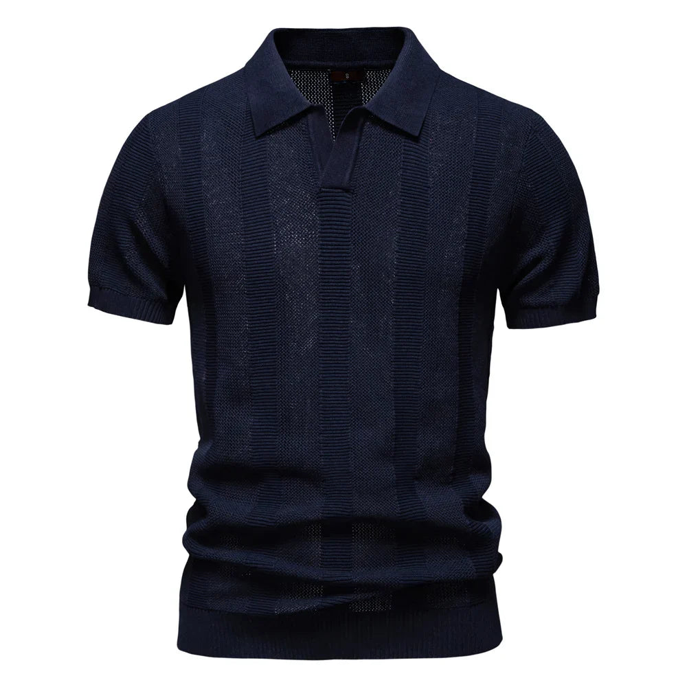 LindenBoutique™ | Stijlvol Gestreepte Polo