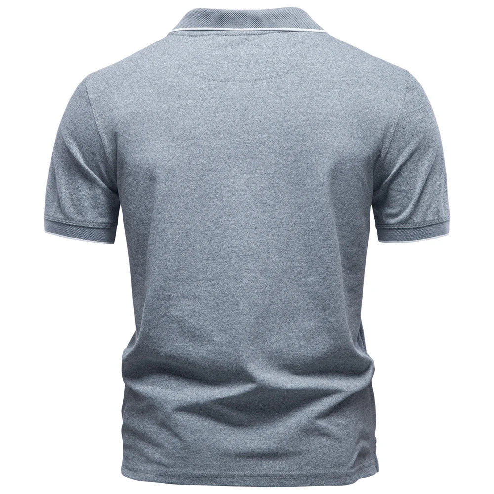 LindenBoutique™ | Stijlvolle Mannen Polo Met Rits
