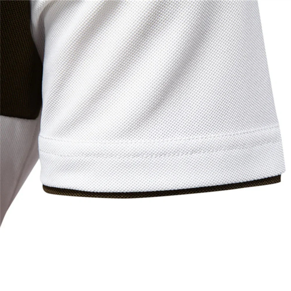 LindenBoutique™ | Heren Polo Met Kleurenblok