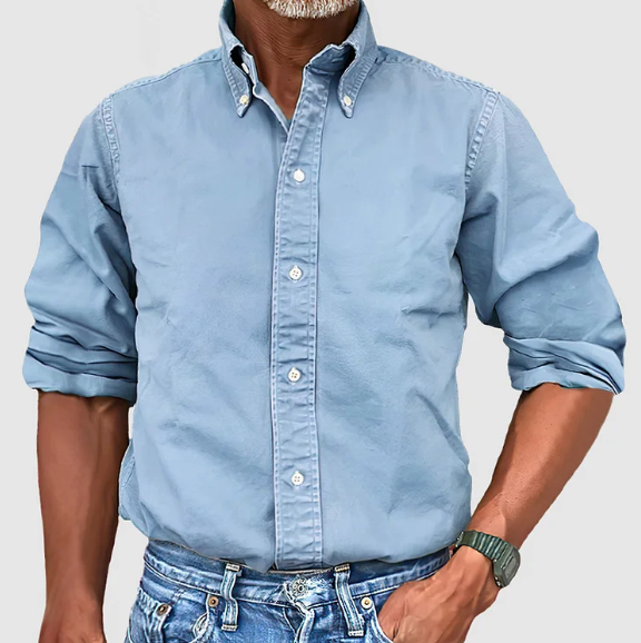 Nolan | Essential Long-Sleeve Shirt