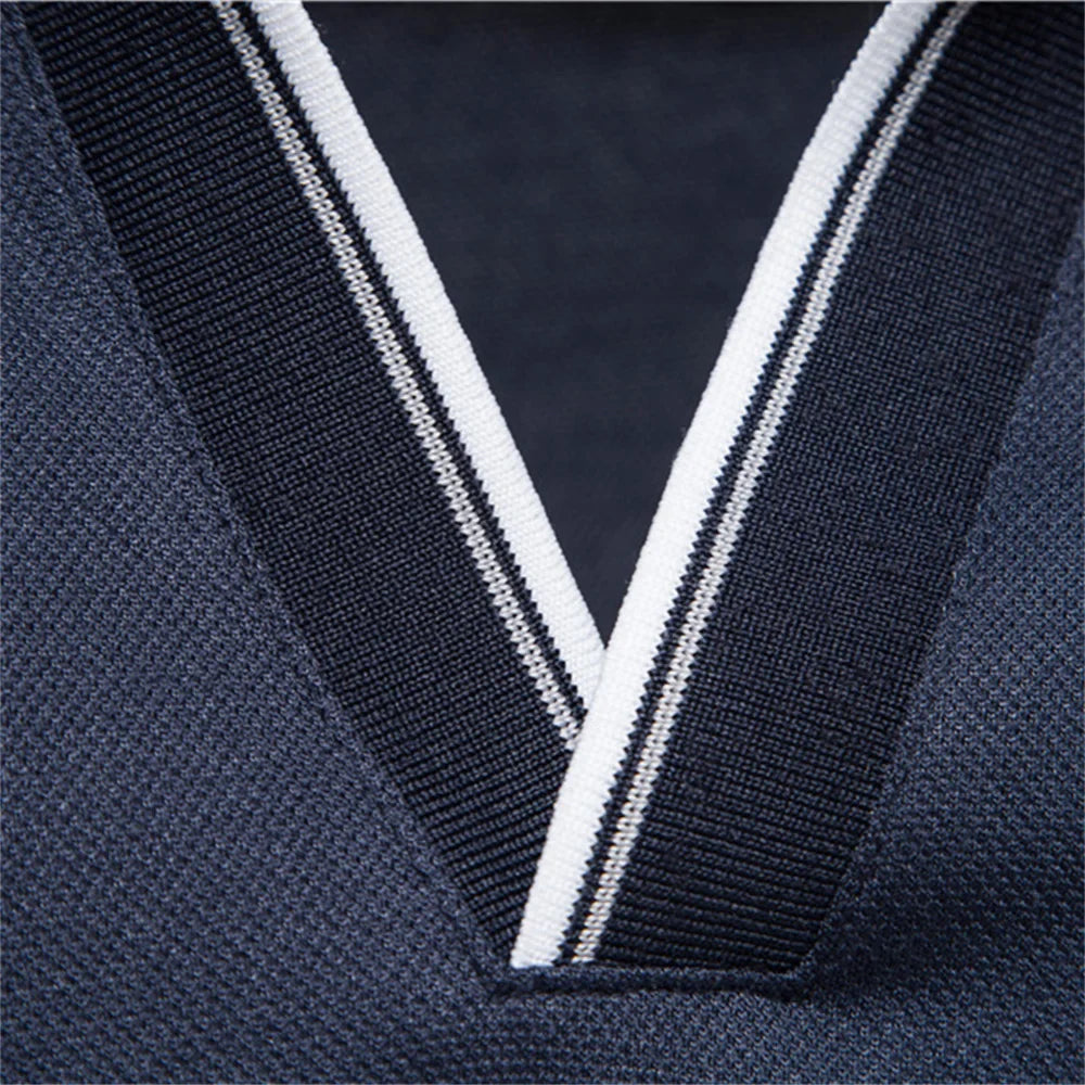 LindenBoutique™ | Heren Polo Met V-hals
