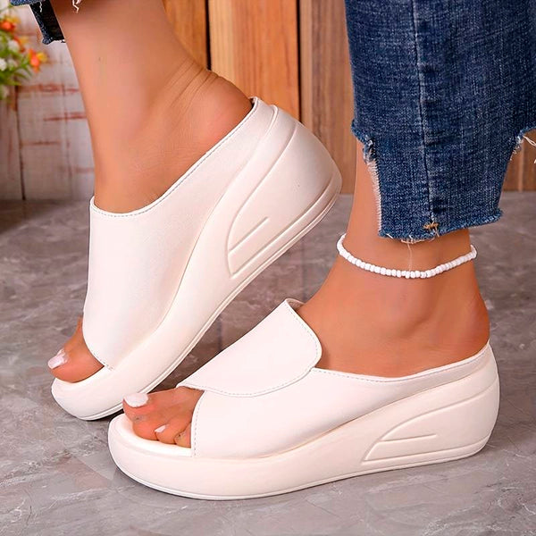 Eliza – Orthopedic Slip-on Wedge Sandals