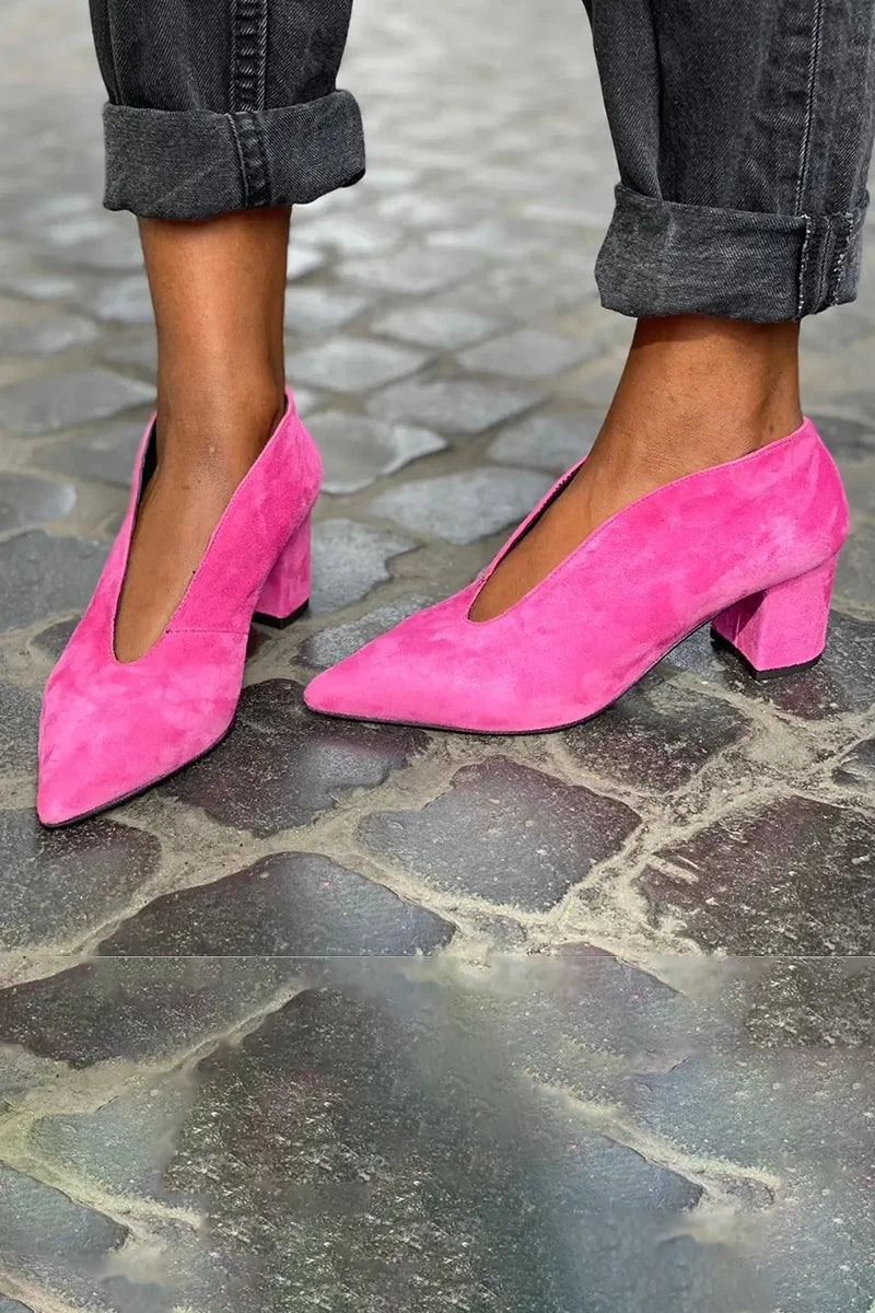Fenke™ | Elegant Block-Heel Pumps