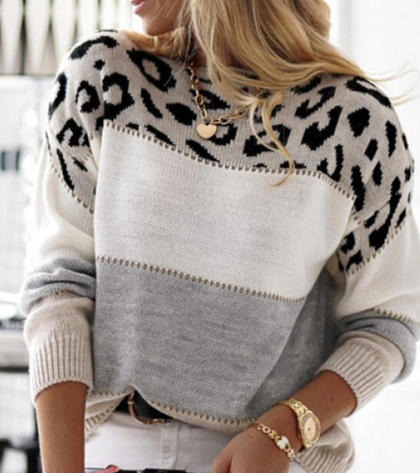 LindenBoutique® | Trui Met Luipaardprint