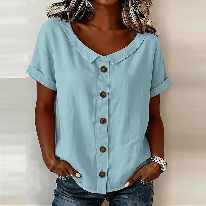Mabel | Loose-fitting Summer Blouse